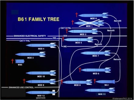 The B61 family of modifications